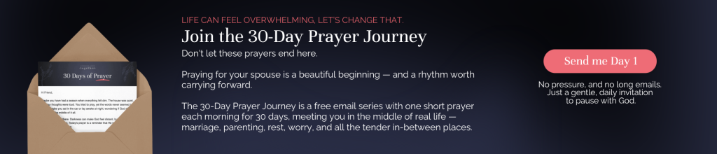 Join the 30 Day Prayer Journey